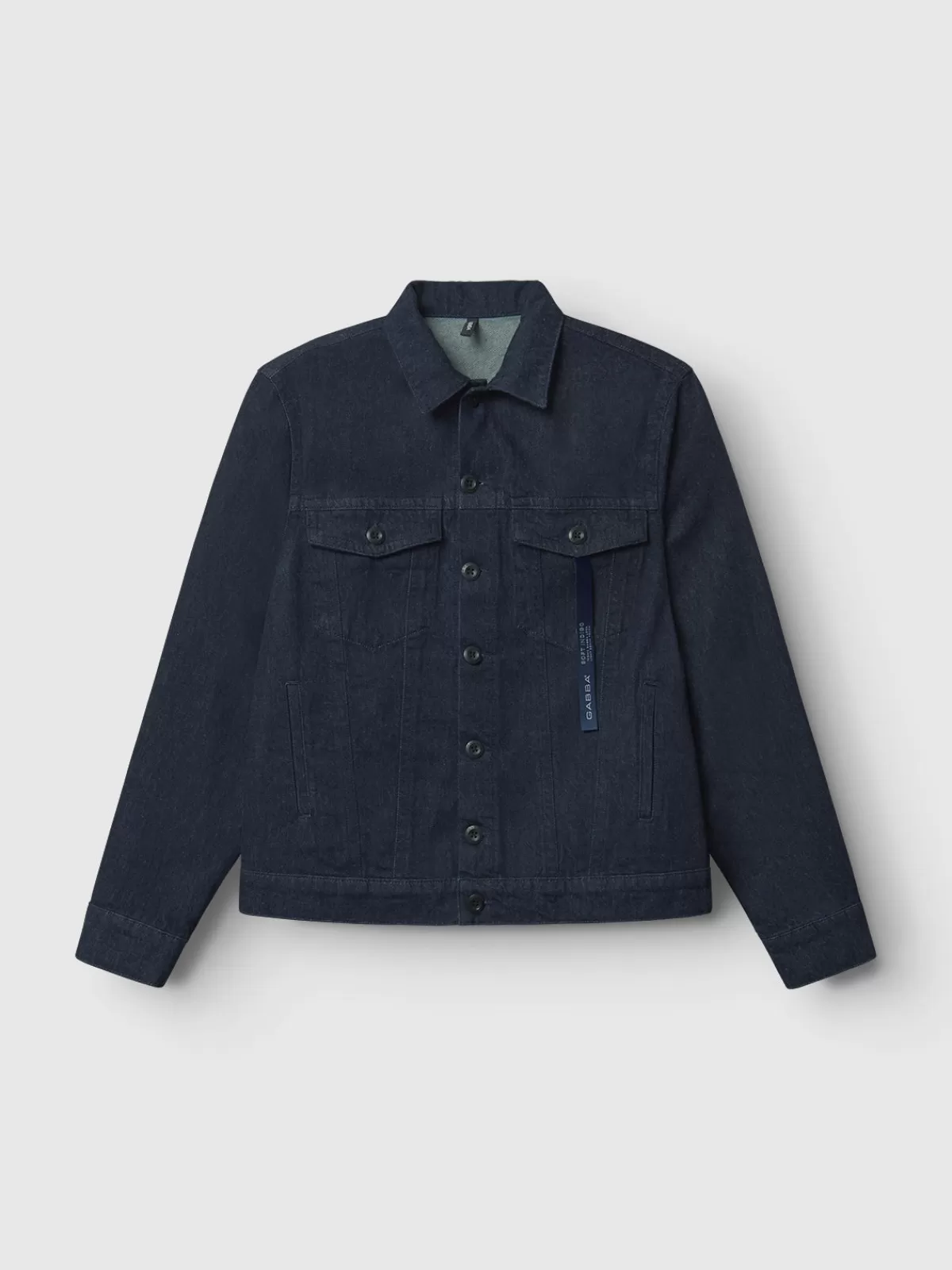 GABBA Overshirts<Dante Brush DarkBlueDenim