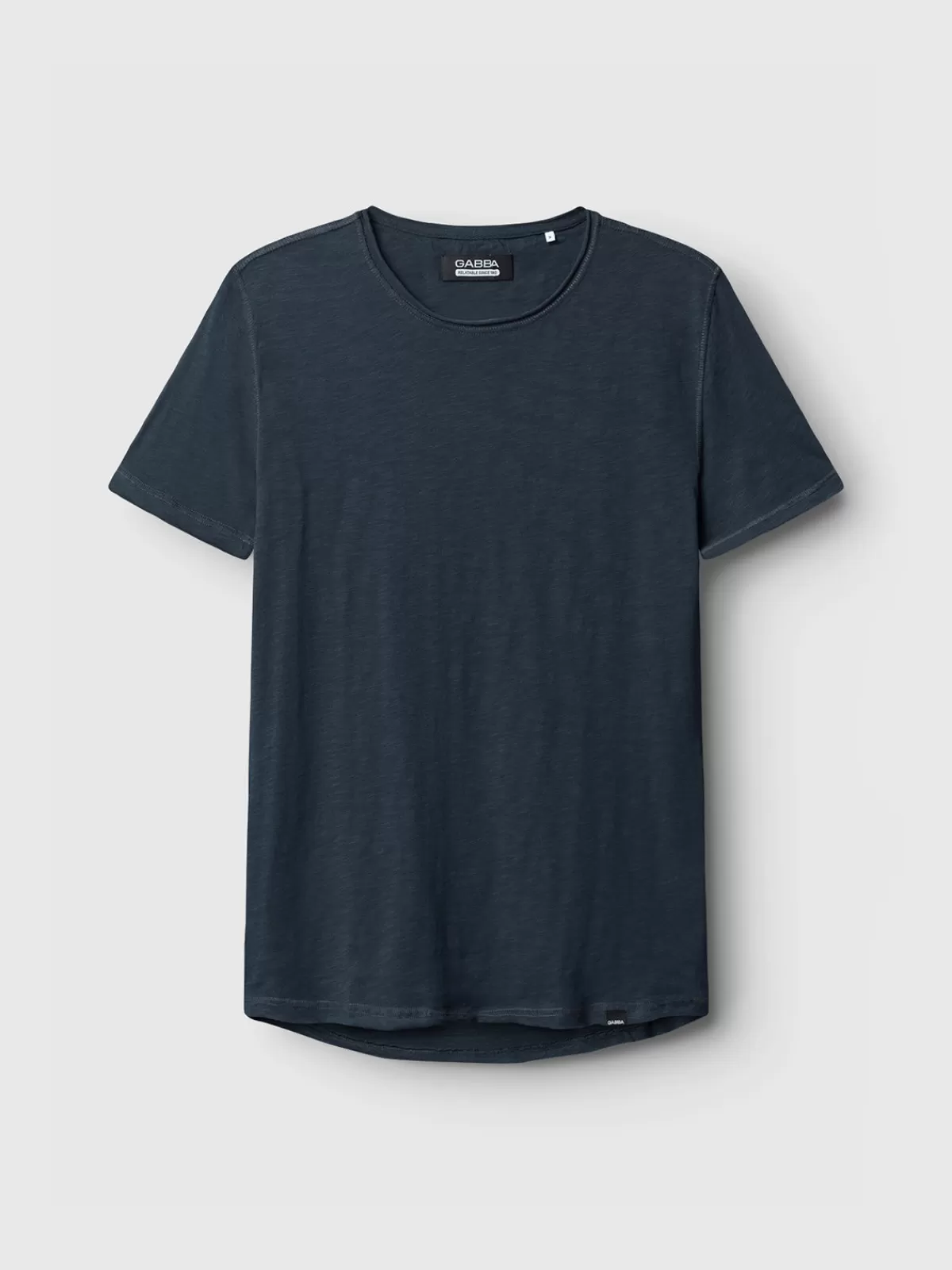 GABBA T-shirts<Konrad Slub S/S Tee Navy