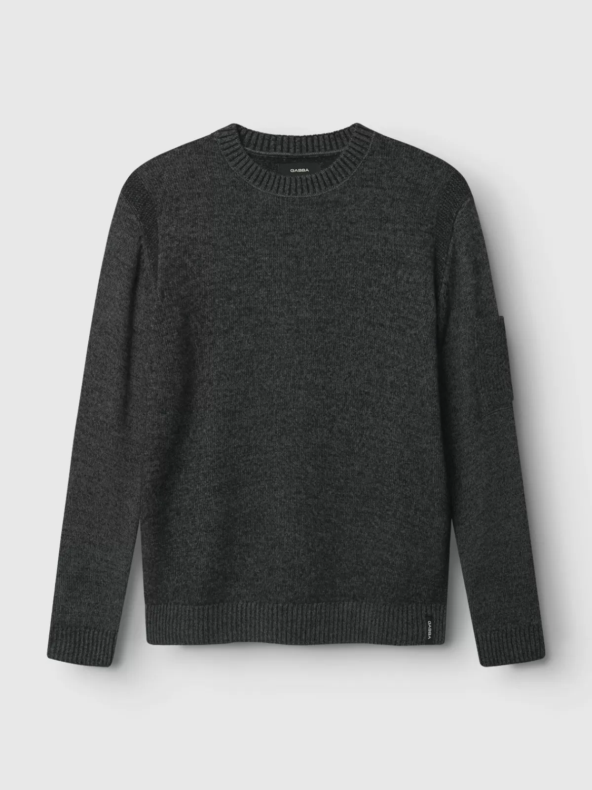 GABBA Knitwear<Luca Ls GreyMel