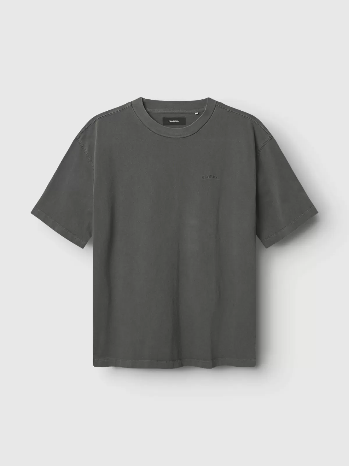 GABBA T-shirts<Nigel Wix Boxy Hour SS Dk.Grey