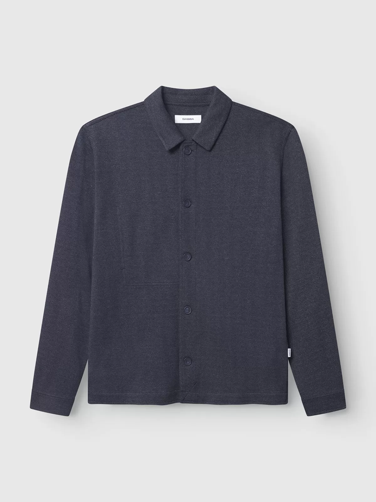 GABBA Overshirts<Peter Tweed Navy