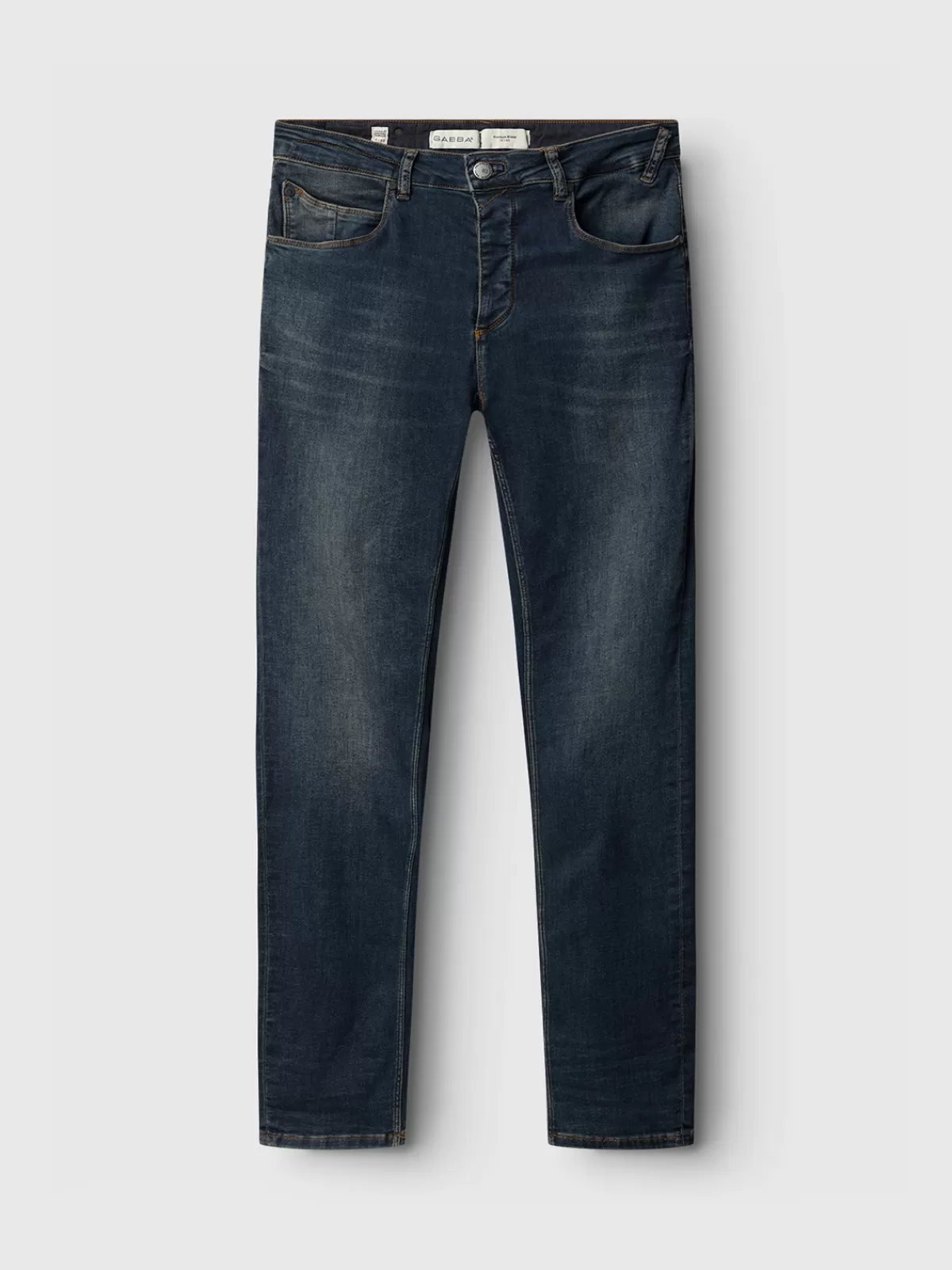 GABBA All Denim<Rey K3606 Mid Blue Jeans MidBlueDenim