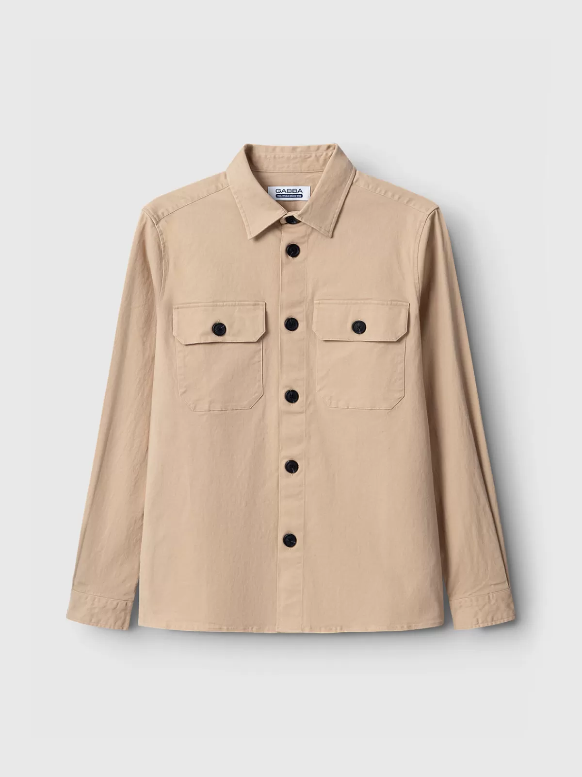 GABBA Overshirts<Topper LS Shirt Humus